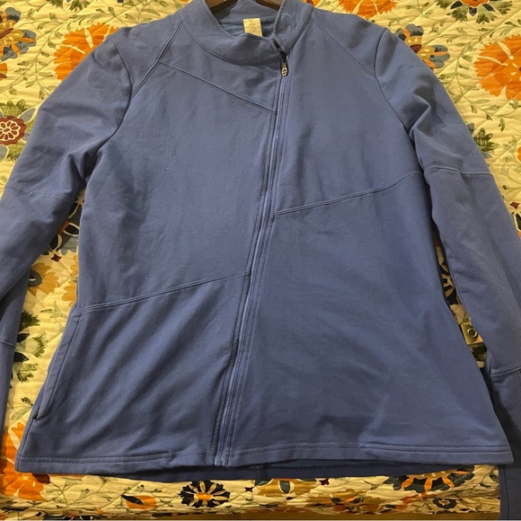 Fabletics Blue Utility Jacket - Picture 3 of 8